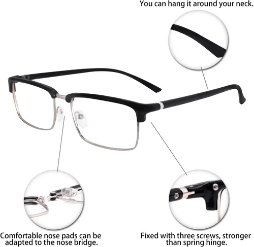 Vista 92 de OCCI CHIARI Gafas de lectura de moda para mujer y hombre