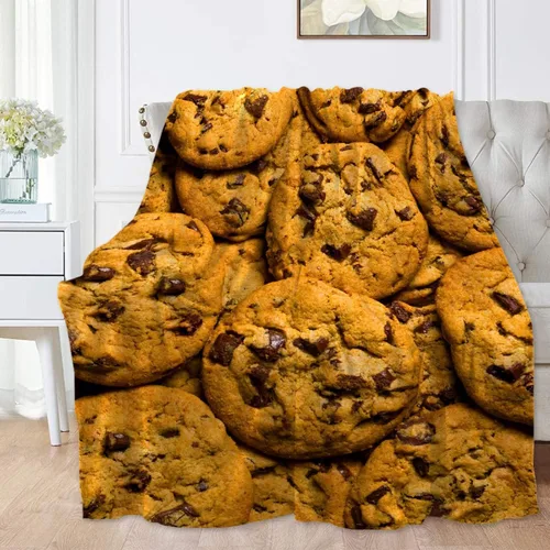 Vista 11 de Manta de frijoles horneados 3D para niñas, niños, suave y acogedora manta de vellón divertida para cama, sofá, sillas, para todas las estaciones