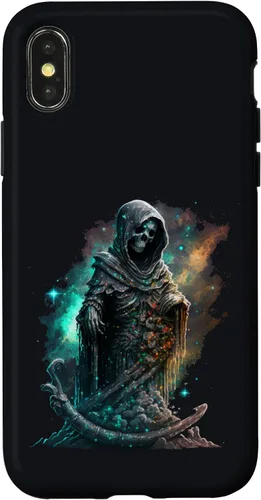Vista 5 de Santa Muerte - Carcasa para iPhone 17, diseño de folklore mexicano