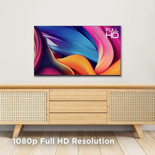 Vista 4 de TCL Smart TV Class S3 1080p LED de 32 pulgadas con Google TV (modelo 32S350G, 2023), Google Assistant integrado con control remoto de voz