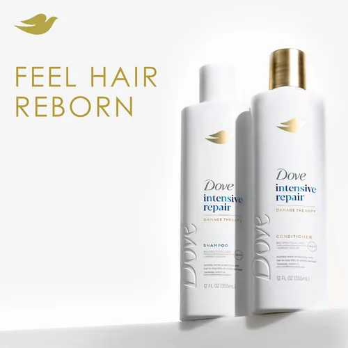 Vista 4 de Champú Dove Nutritive Solutions, Intensive Repair 12 oz (Paquete de 4)