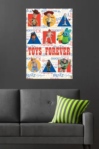 Vista 6 de Disney Pixar Toy Story 4 - Póster de pared con pasadores