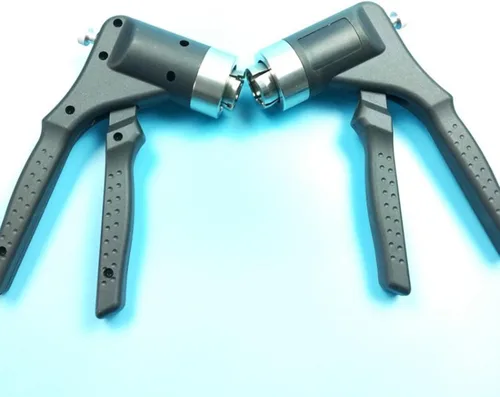Vista 7 de Engarzadora de viales abatible, 0.433 in/0.787 in, crimpadora manual de viales, cubierta completa de aluminio, herramienta de prensado de tapas