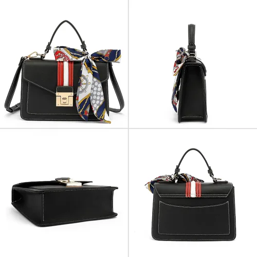 Vista 6 de Scarleton H2065 - Bolso de mano para mujer, monederos para mujer