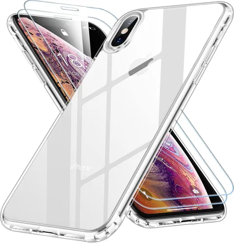 Vista 7 de SPIDERCASE Funda para iPhone Xs Max, [Protección contra Caídas de Grado Militar de 10 FT] [Antideslizante]