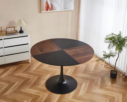 Vista 5 de 47.2INCH Round Dining Table,Office Table,Coffee Table,120X120X74CM