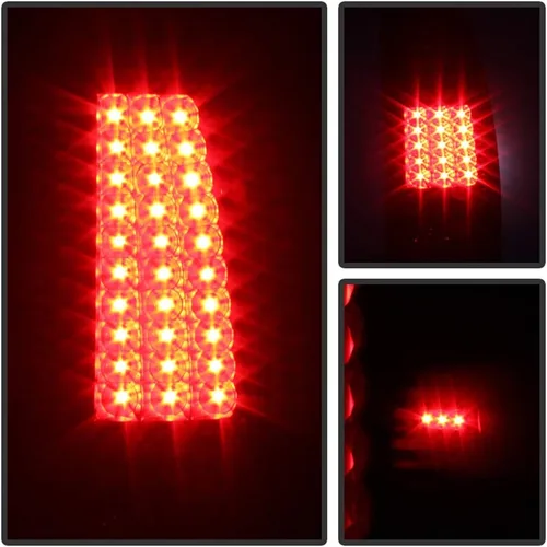 Vista 3 de ACANII - Para luces traseras LED Blk 2003-2006 Chevy Silverado 1500 izquierda+derecha 03 04 05 06
