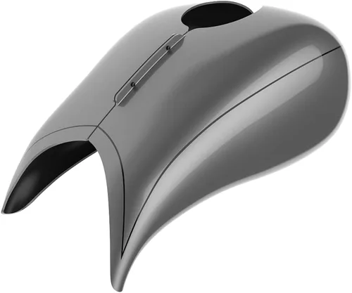 Vista 107 de Cubierta de tanque de combustible estirada para motocicleta Harley, cubiertas de tanque de 1 galón, protectores de combustible. Compatible