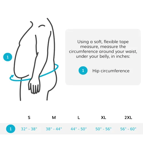 Vista 2 de BraceAbility Cinturón de Obesidad Soporte para Estómago - Banda de Soporte para Vientre de Talla Grande para Hombres y Mujeres Faja para Alivio