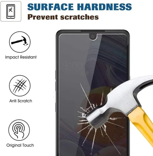 Vista 2 de Paquete de 2 protectores de pantalla de privacidad para Motorola Moto G Stylus 2020 (no para Moto G Stylus 2021 de 6.8 pulgadas), protectores