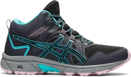 Vista 4 de ASICS Gel-Venture 8 Mid Top Tenis de correr para mujer, Gris