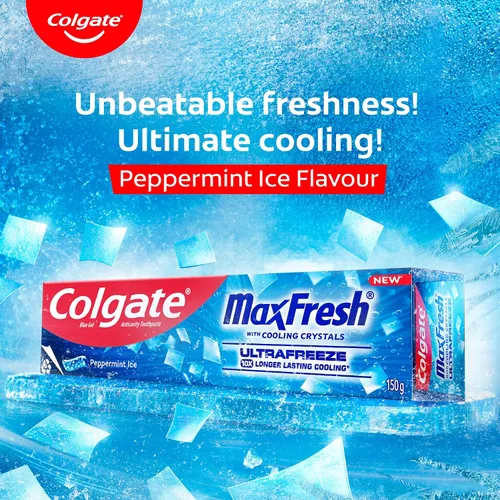 Vista 4 de Colgate Maxfresh pasta dental azul - 150 g