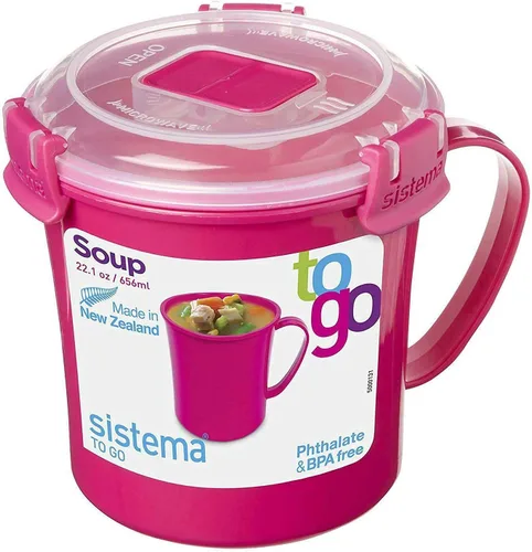 Vista 4 de Sistema 21107 To Go taza sopera con cierre hermético