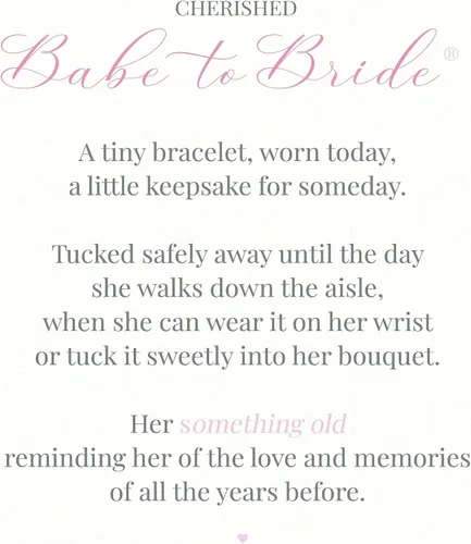 Vista 5 de Cherished Moments Baby to Bride Bracelet, .925 Sterling Silver Plateado