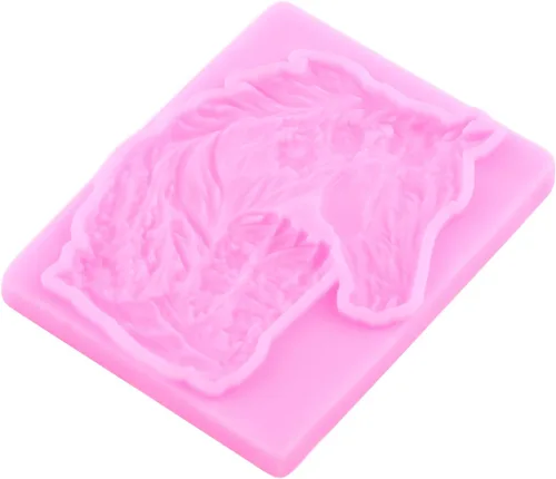 Vista 5 de Mujiang Moldes de silicona para herradura, juego de 4 moldes de silicona Estilo b