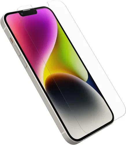 Vista 6 de Paquete de OtterBox SYMMETRY CLEAR SERIES para iPhone 14 Plus - Protector de pantalla transparente + OtterBox ALFA GLASS SERIES ANTIMICROBIAL