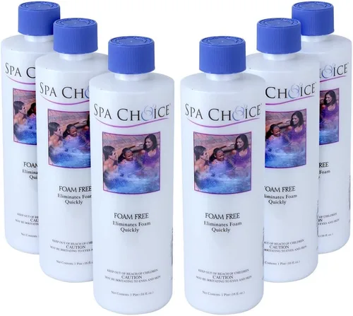 Vista 8 de SpaChoice Bañera de hidromasaje sin espuma de alta calidad de 1 pinta antiespuma, fabricada en Estados Unidos Quickly Eliminates Foam In Spas, Hot