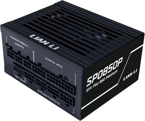 Vista 17 de Lian Li Fuente de alimentación SP750 V2 Gold SFX de 750 vatios Cable nativo de 12V-2x6 - Bajo ruido - Eficiencia Gold 80+ - Cumple con ATX 3.1