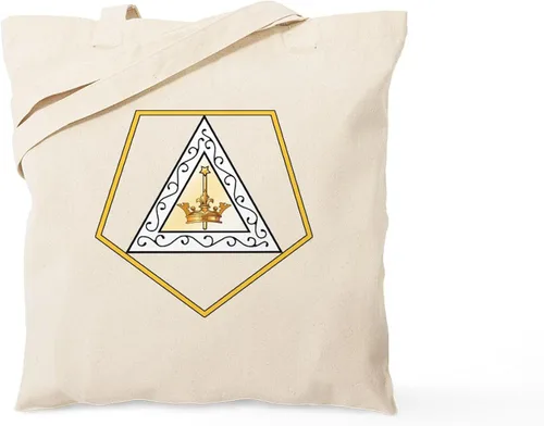 Vista 18 de CafePress Eastern Star Tote Bag Bolsa de lona natural, bolsa de compras de tela, Caqui