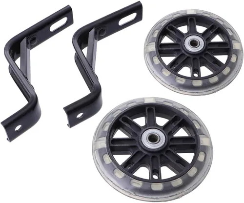 Vista 9 de BESPORTBLE 2pcs Bicicletas Ruedas de Entrenamiento de Bicicleta Más Fuerte Estabilizadores Profesionales Kit Montado para Niños Bicicleta