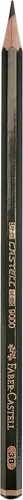 Vista 2 de Lápiz de grafito Faber Castell 3B Artist pencil hardness 3B for writing, sketching and drawing