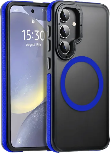 Vista 50 de Funda magnética fuerte para iPhone 12 Pro Max [Protección de grado militar de 10 pies] Compatible con MagSafe, funda protectora a prueba de golpes