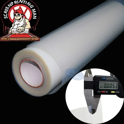 Vista 5 de Película de impresión de pantalla de 24 pulgadas x 100 pies, película transparente impermeable para impresoras de inyección de tinta a base de agua