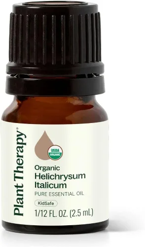 Vista 7 de Plant Therapy Aceite esencial de helicriso orgánico (Italicum), 0.1 fl oz (1/12 oz), 100% puro, sin diluir, orgánico certificado por USDA, ideal