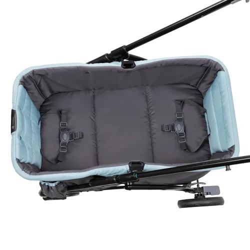 Vista 9 de Baby Trend Cochecito Vagón Expedition/Tour LTE 2 en 1, Azul Desierto