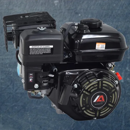 Vista 4 de AlveyTech Arrancador de tracción de retroceso negro de 196 cc y 6.5 Hp - para motores de gas Honda GX120 y GX160, Manco, Scooter, cortacésped