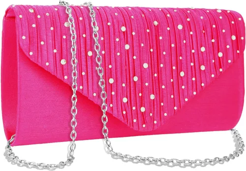 Vista 8 de Bolsos de mano BBjinronjy para mujer, bolso formal con diamantes de imitación para noche, bolsos de mano para boda, fiesta, cóctel, graduación, cena