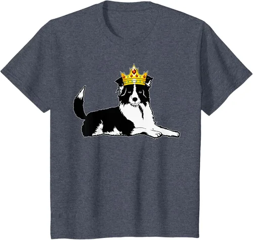 Vista 19 de Border Collie Crown - Camiseta veterinaria de piel de pastoreo de ovejas, Negro