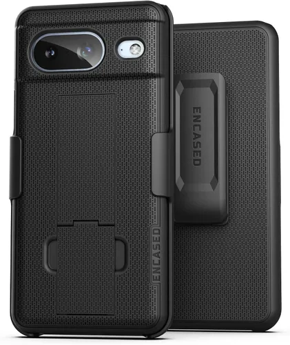 Vista 9 de Encased Funda para cinturón compatible con Pixel 8 con clip de funda y soporte (8)