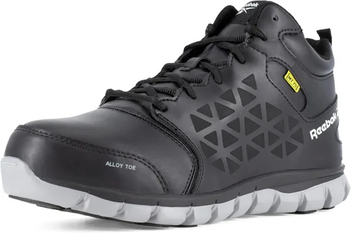 Vista 5 de Reebok Work Sublite Cushion Work - Cojín para hombre, negro, puntera de aleación, EH, Mt Athletic