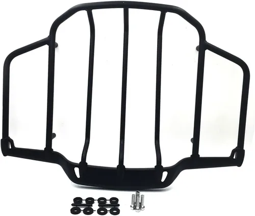 Vista 8 de MT502-008-CD - Portaequipajes cromado compatible con Harley Air Wing Tour Pak Trunk Pack 1993-2013 Harley Electra Street Glide