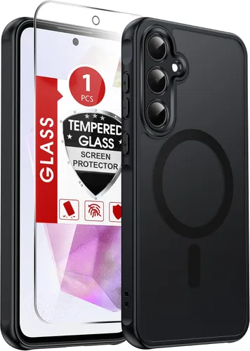 Vista 173 de LeYi Funda para teléfono Samsung-S23: protector de pantalla e imán MagSafe Púrpura