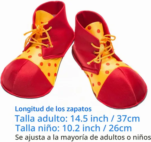 Vista 2 de Unisex Performance Clowns Shoes Covers Suitable for Halloween,Birthday,Holiday Party