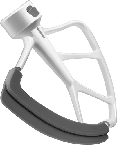 Vista 9 de KITCHPOWER 4,5-5 Quart Flex Edge - Batidora para cocina, soporte para cabeza, mezcladores, color blanco, Blanco