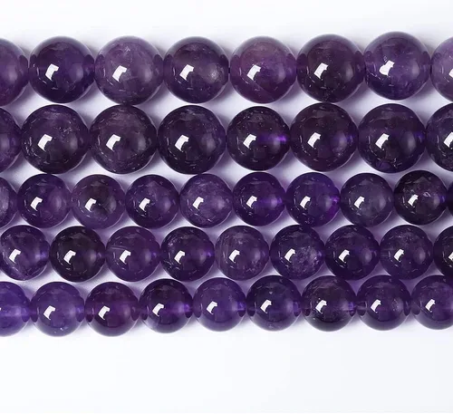 Vista 40 de 4mm 90 piezas Cuentas de piedra natural de turquesa africana para hacer joyería Cuentas sueltas de gemas redondas para pulseras, collares, aretes