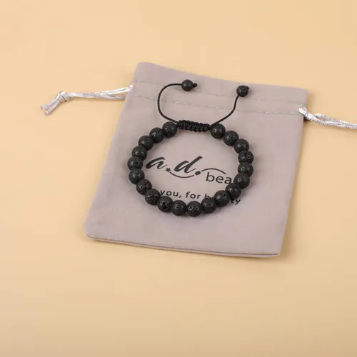 Vista 130 de AD Beads Pulseras de piedras preciosas unisex de 0.315 pulgadas (0.315 in), macramé curativo ajustable de 7 a 9 pulgadas Usa esta pulsera