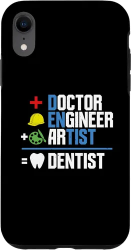 Vista 24 de iPhone 16 Doctor Engineer Artist Dentist Dentistry Dental Assistant Case