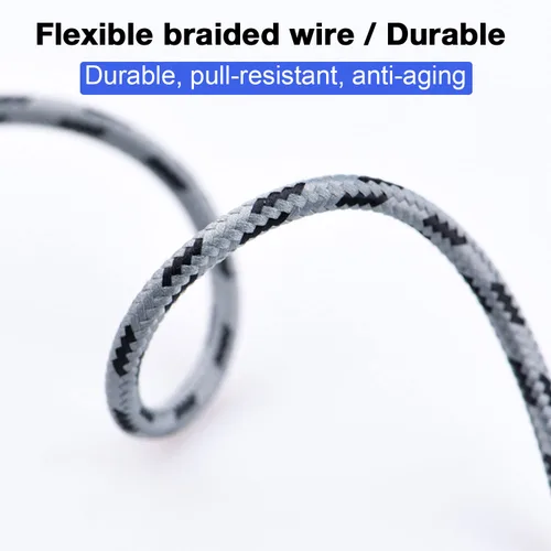 Vista 6 de DJI - Cable de control remoto USB micro a iOS de 1 pie de 90 grados para Mavic Mini, Mini SE, Pro, Spark, Air, datos de teléfono/tableta, accesorios