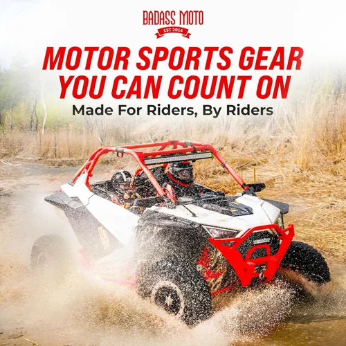 Vista 7 de Badass Moto Asas de agarre de barra antivuelco - Asas de agarre SXS, ATV y UTV