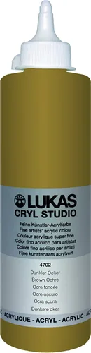 Vista 15 de Lukas CRYL Studio Artist - Pintura acrílica para artistas, Alizarín Carmesí, tubo de 125 ml - Pinturas acrílicas de alto pigmento para pintura