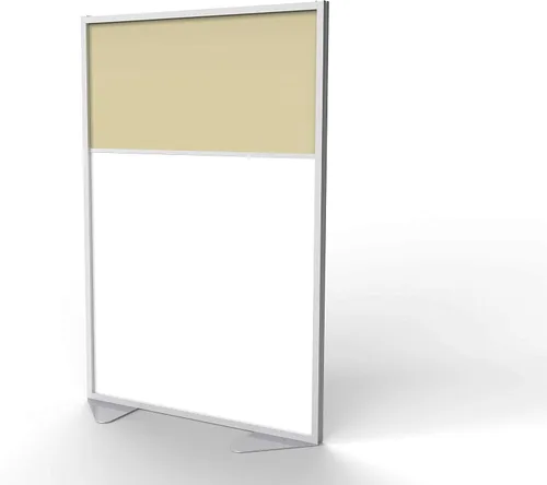 Vista 9 de Ghent Divisor de privacidad para división de habitación, tablero de vinilo de doble cara con marco de aluminio y relleno de panel completo