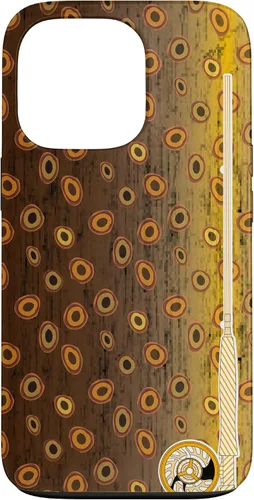 Vista 10 de Funda de pescador con estampado de trucha marrón para iPhone 16