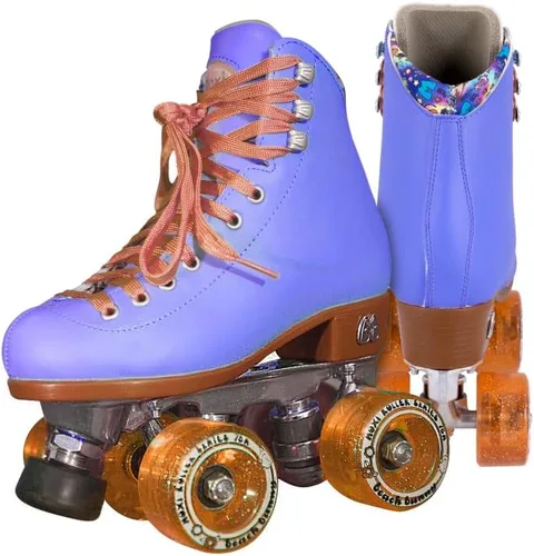 Vista 12 de Moxi Beach Bunny - Patines de ruedas para mujer, colorido, ajuste de precisión con ruedas de alto rebote, forro y acolchado que absorben la humedad