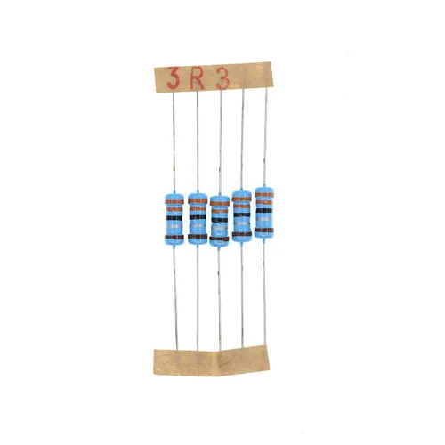 Vista 122 de 100PCS 1 vatios 1W 0R1 0.1 ohmios 1% resistencia de película metálica