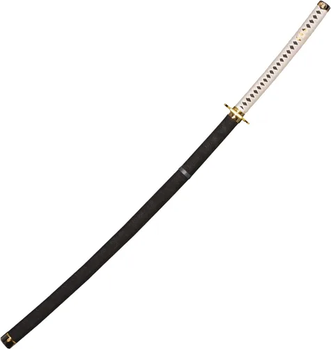 Vista 3 de Sword fort Espadas réplicas de acero inoxidable Devil Vergil Dante's Yamato Sword Katana Anime Cosplay Sword Real Metal, versión extendida, 40