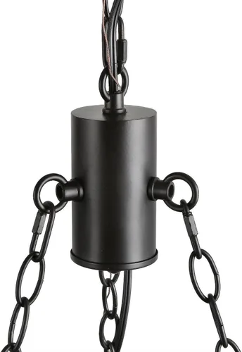 Vista 6 de LNC - Candelabros de granja de 20.5 pulgadas con ruedas redondas rústicas para comedor y sala de estar, dormitorio y vestíbulo